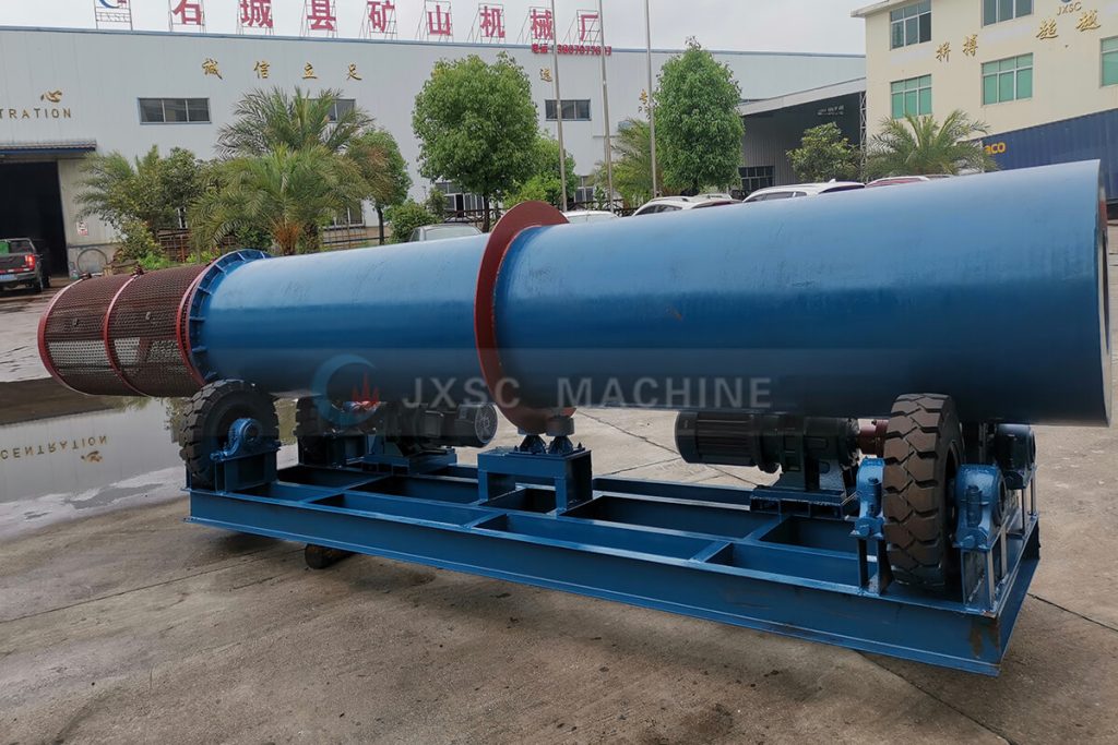 Low-Water Rotary Scrubber