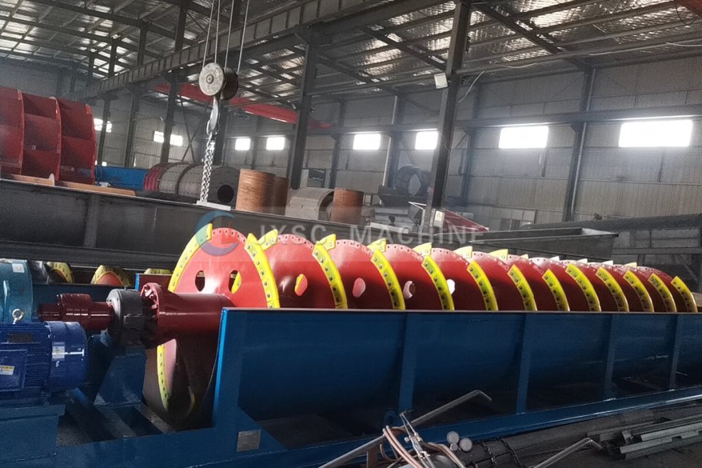 Low-Water Spiral Washer