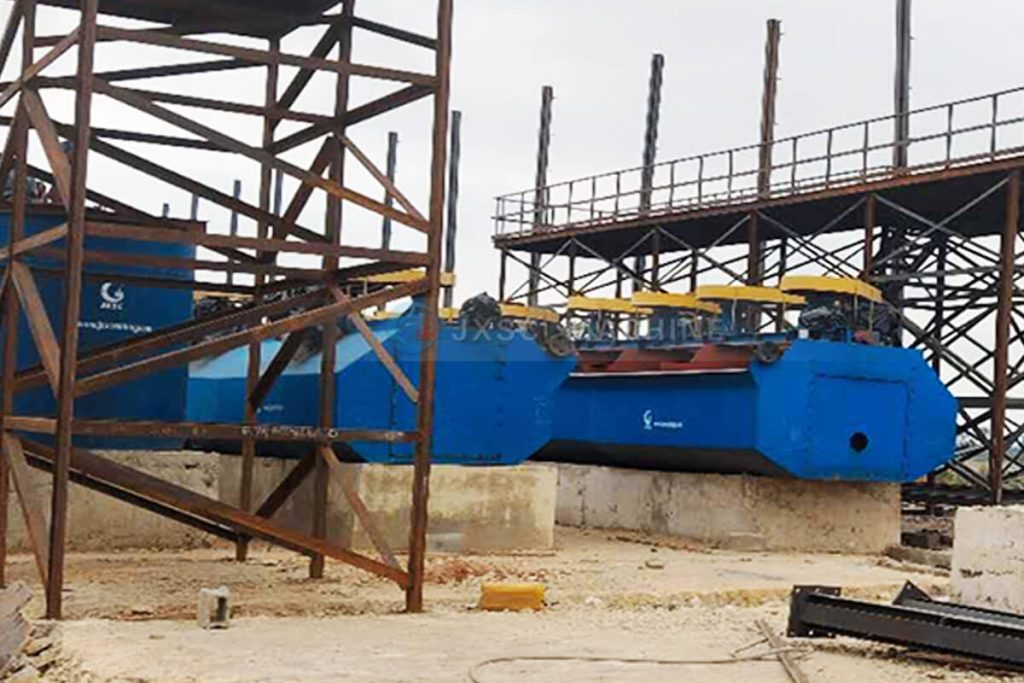 Mechanical stirring flotation machine