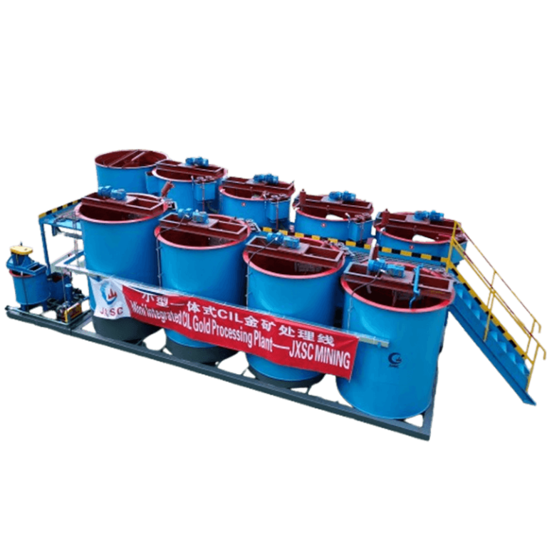 Mobile Integrated Gold CIL Plant