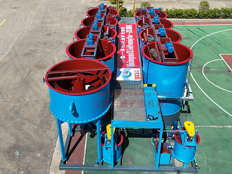 Mobile Integrated Gold CIL Plant