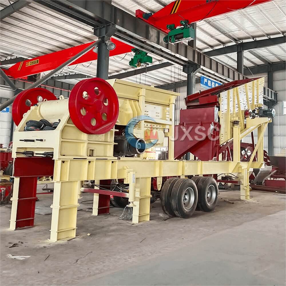 Mobile crusher (2)jxsc