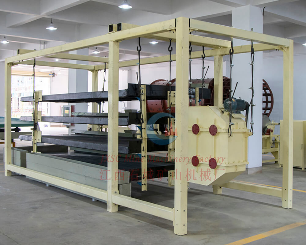 Multi-deck shaking table