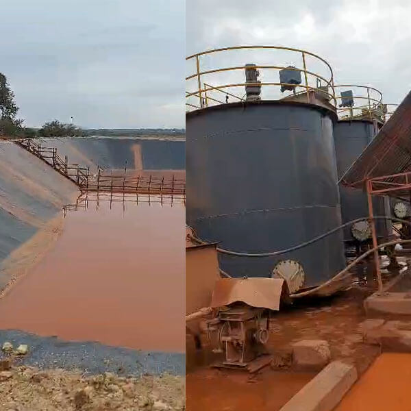 Ore dressing leaching reagents used in gold CIL site