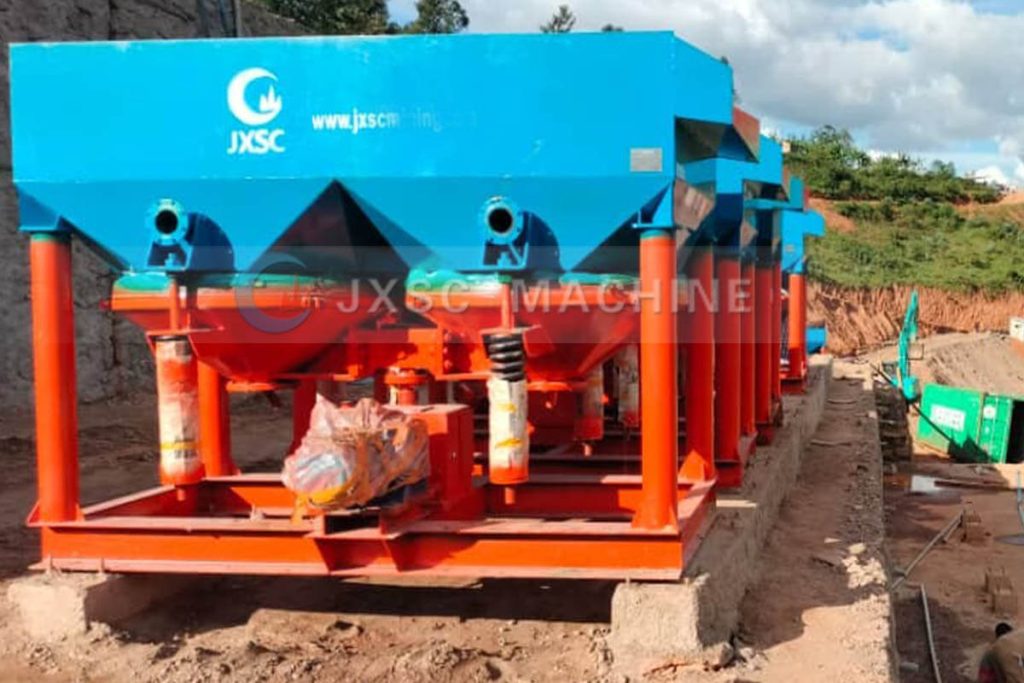 Placer gold recovery- jig separator
