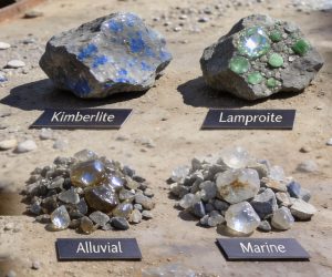 Processing 4 Major Diamond Ore Types