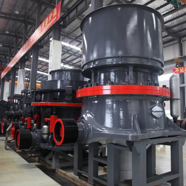 Single cylinder cone crusher