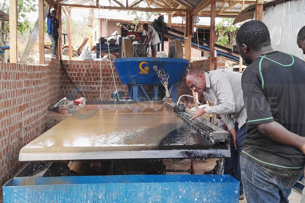 Small Rock Gold Beneficiation Plant