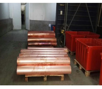 Swirl electrolytic copper recovery system