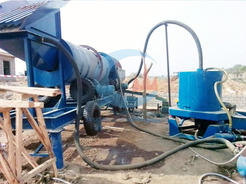 Trommel Scrubber Site