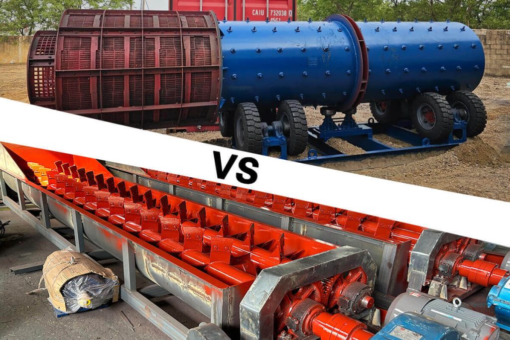 Trommel Scrubber VS Log Washer