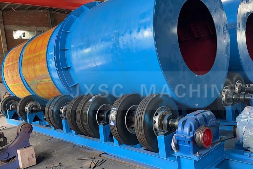Trommel scrubber