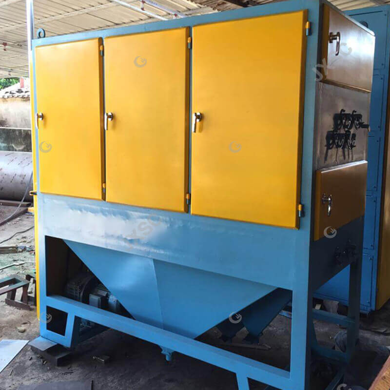 Two-roller electrostatic separator