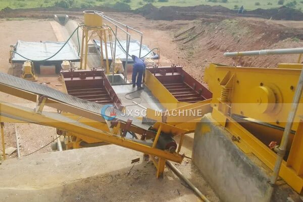 100TPH Alluvial Coltan Processing Plant In Uganda