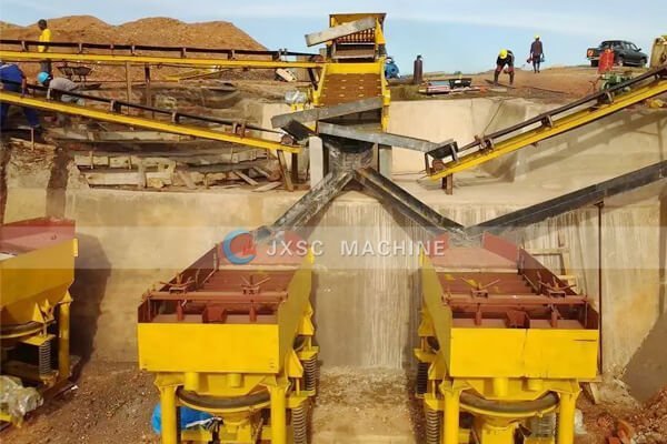 100TPH Alluvial Coltan Processing Plant In Uganda