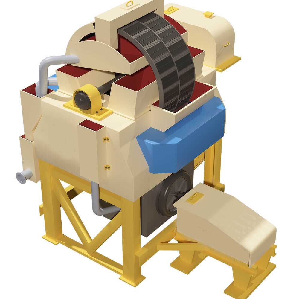 Vertical Ring Pulsating High Gradient Magnetic Separator