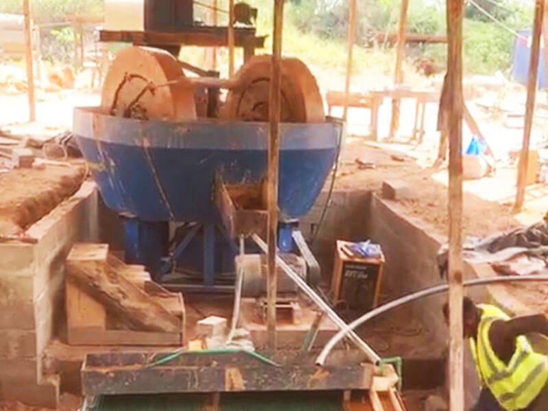wet pan mill