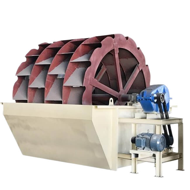 wheel sand washer