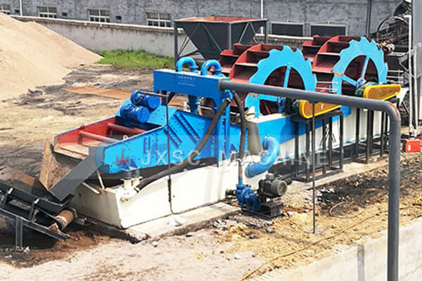 Wheel Sand Washing machine