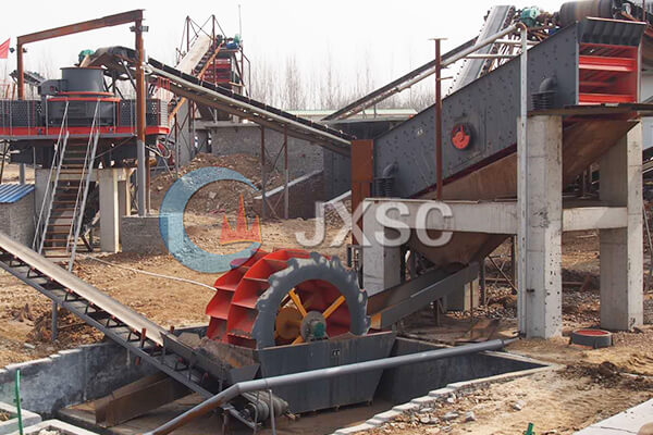 Wheel Sand Washing machine