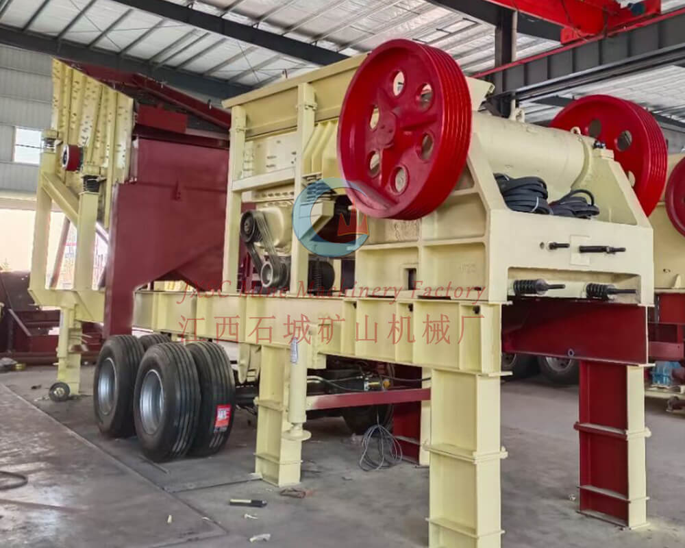Wheeled Mobile Crusher & Screener