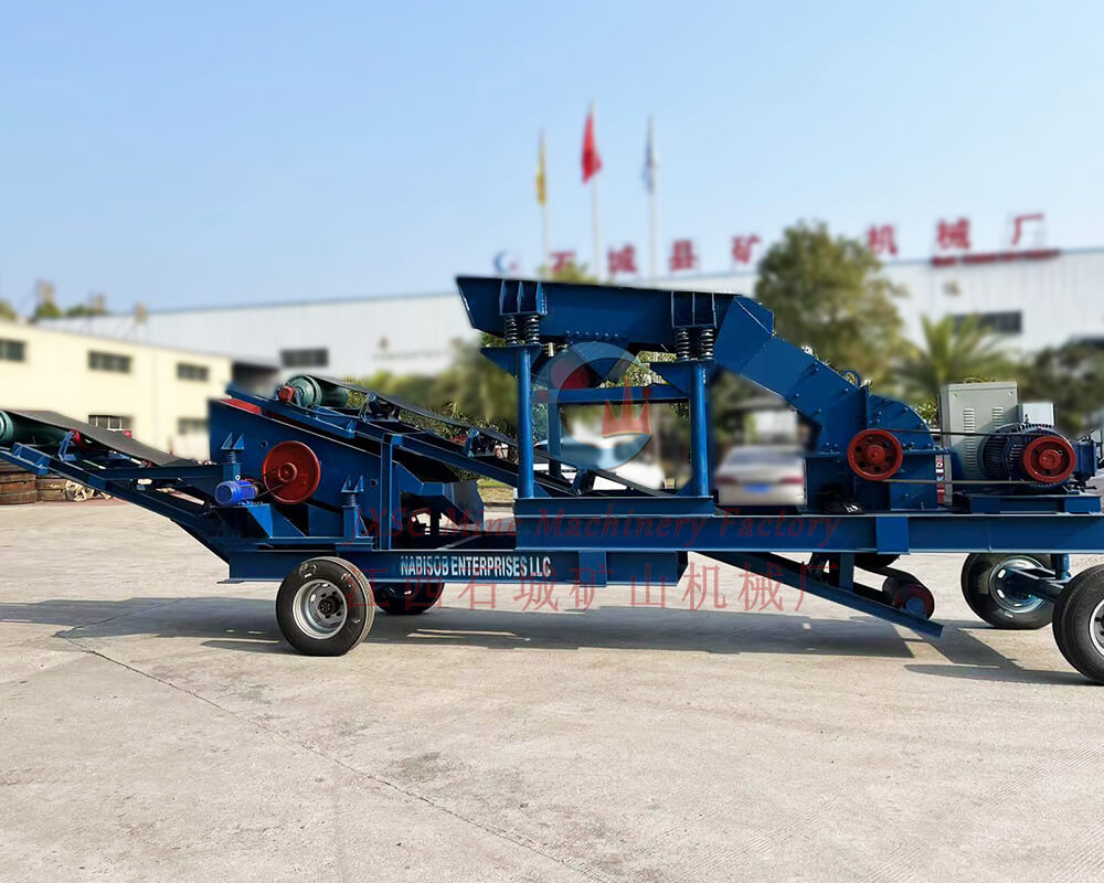 Wheeled Mobile Crusher & Screener