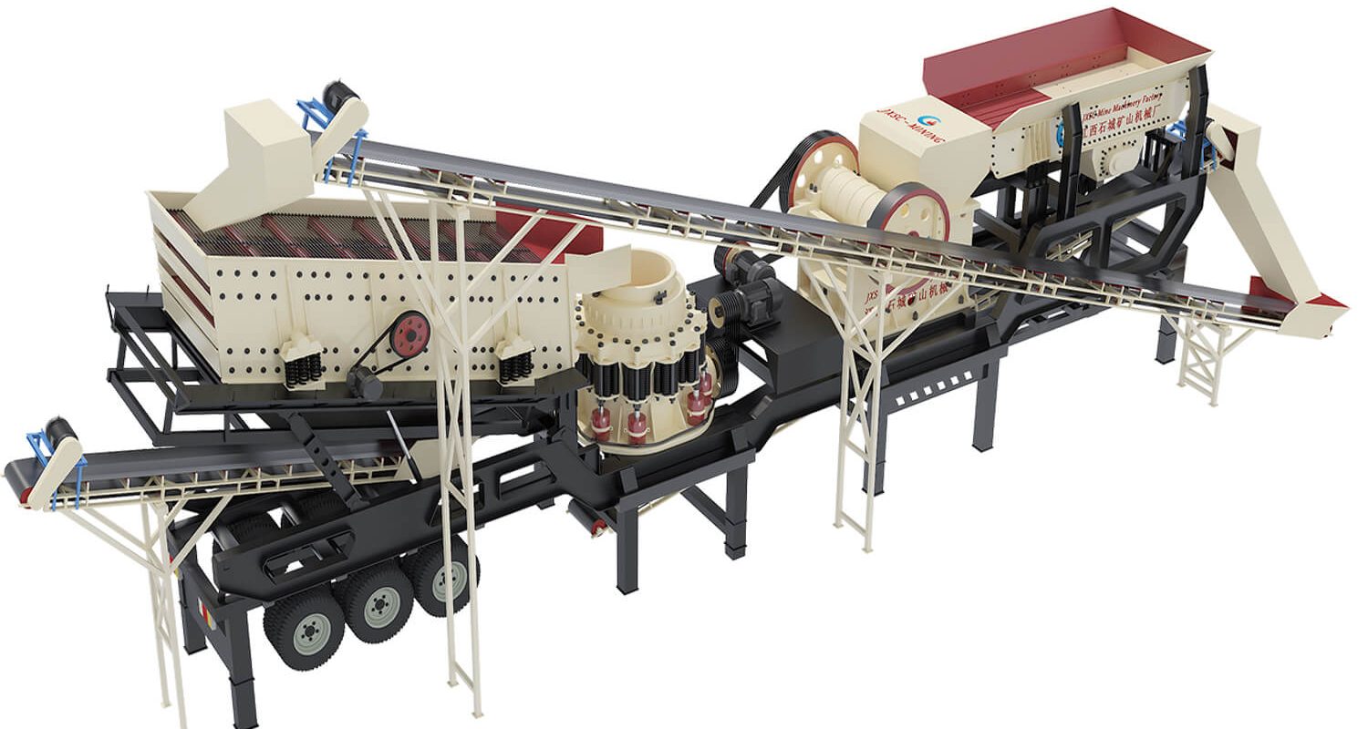 Wheeled Mobile Crusher & Screener