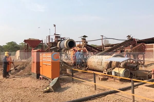 Zambia 10tph copper processing plant for sale