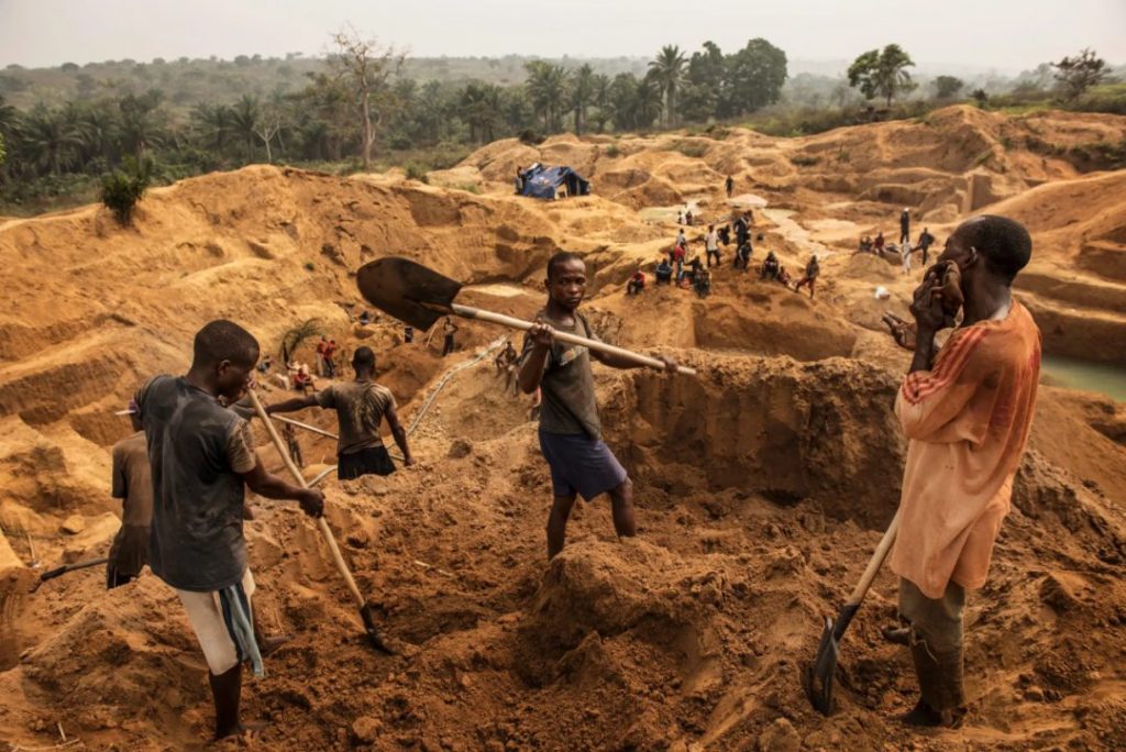 Africa small scale artisanal mining