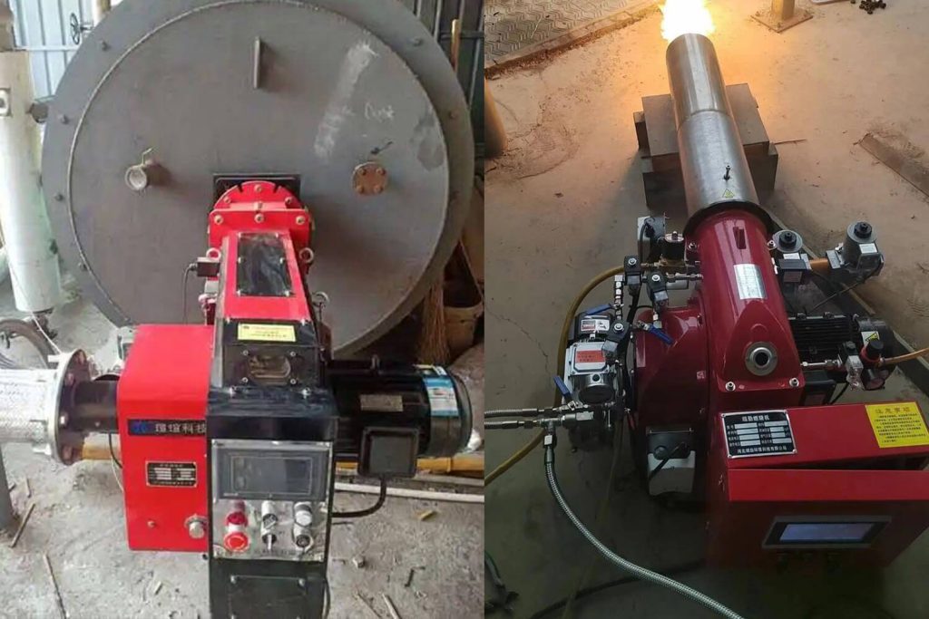 burner of rotary dryer