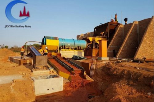 100TPH Placer Gold Processing Plant Mozambique