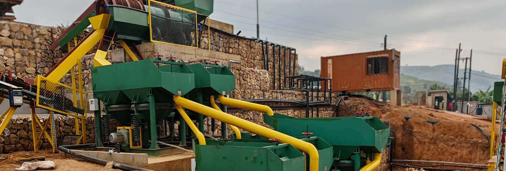 Tin ore processing plant