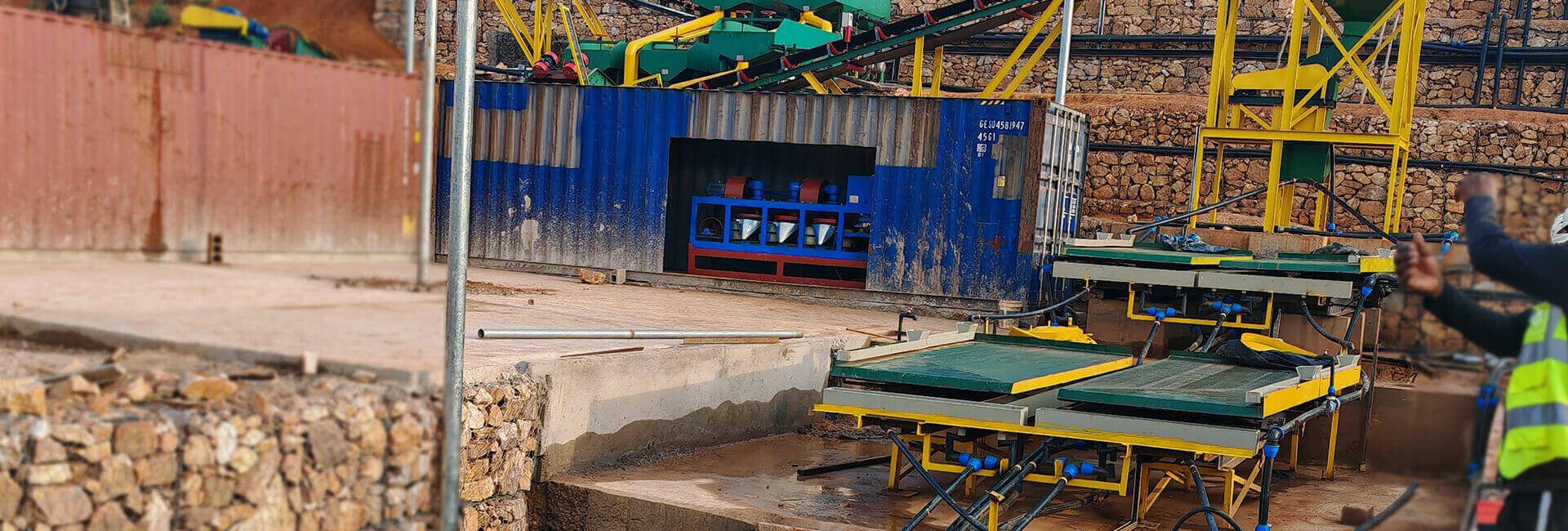 Tin ore processing plant