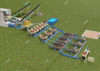 Tin ore processing plant