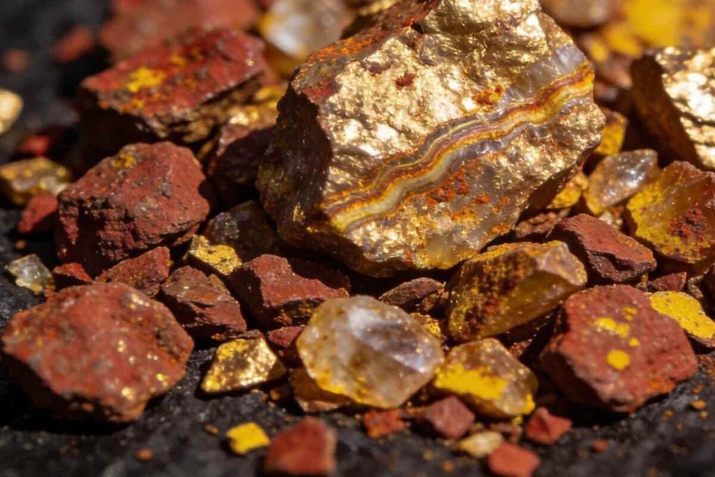 gold ores for leaching