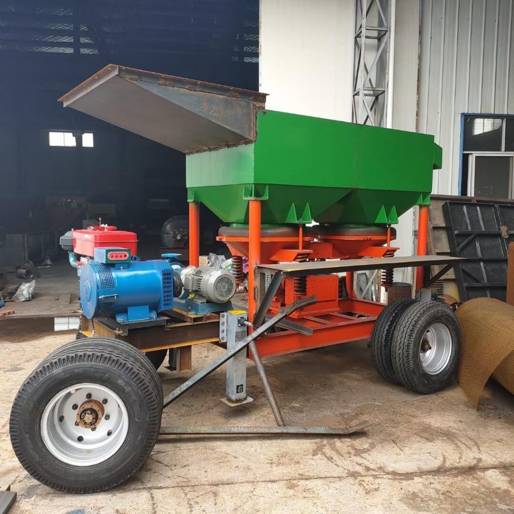 mobile jig concentrator