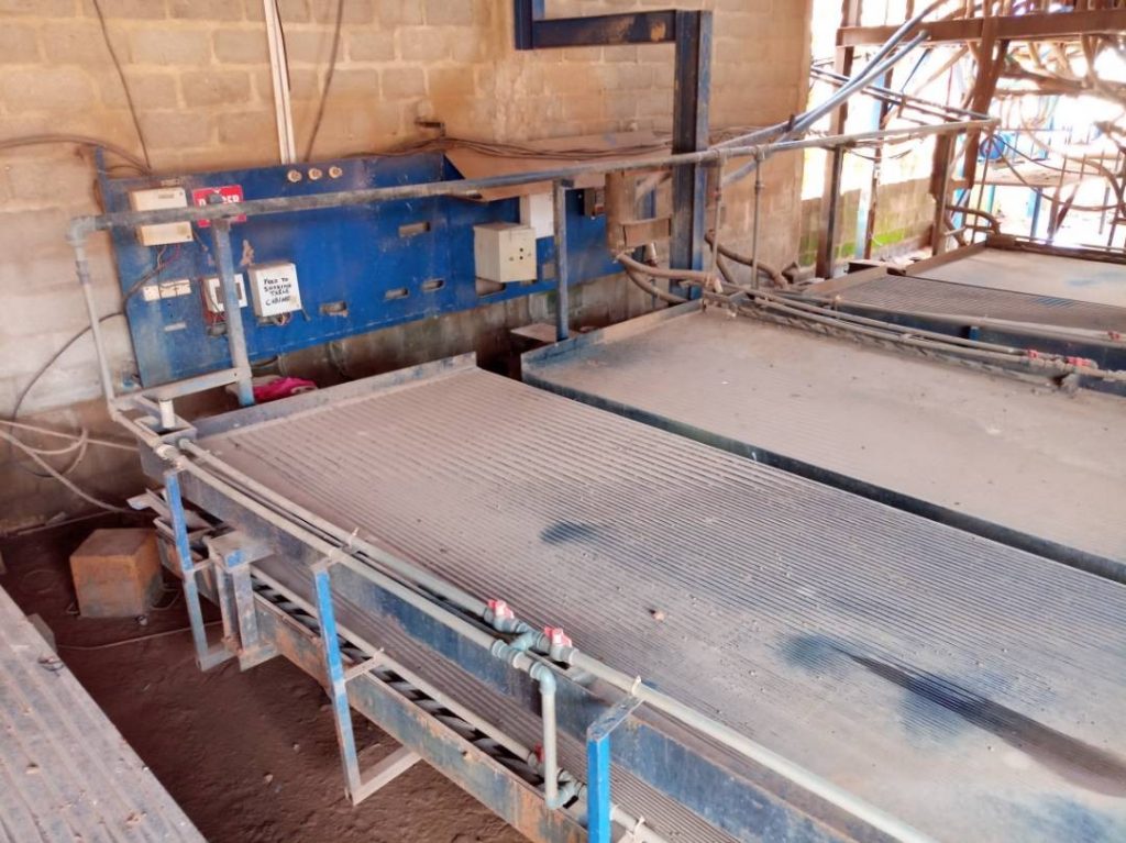 shaking table use for tin beneficiation