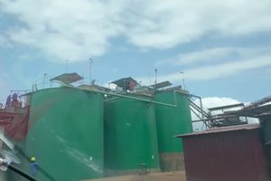 leaching site