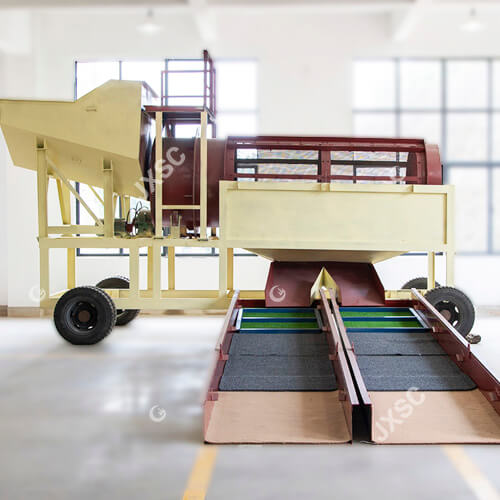 mobile gold wash plant
