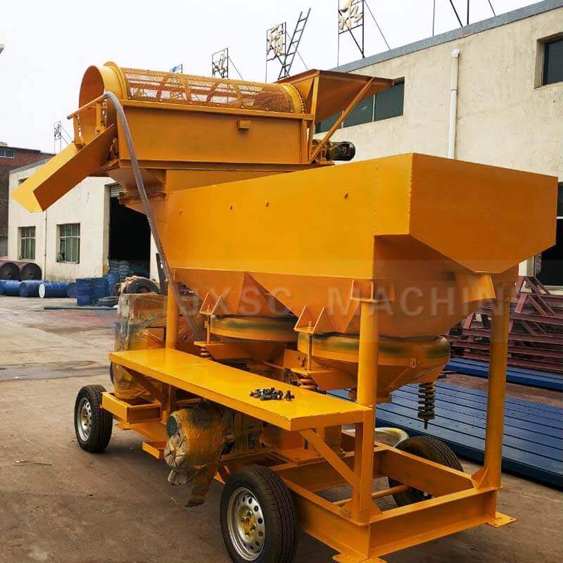 mobile jig concentrator