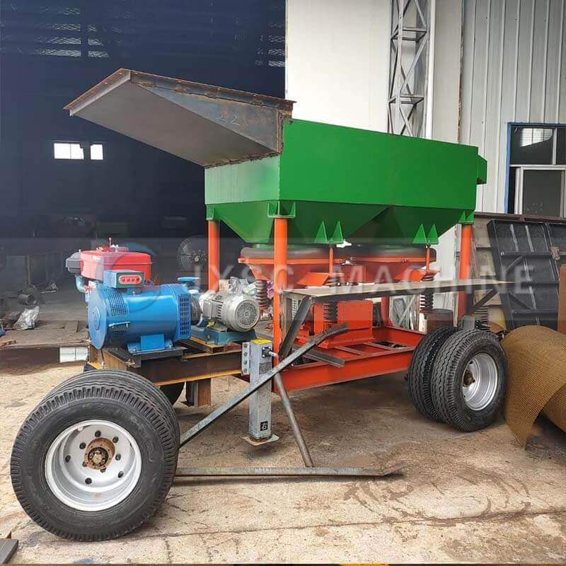 mobile jig concentrator