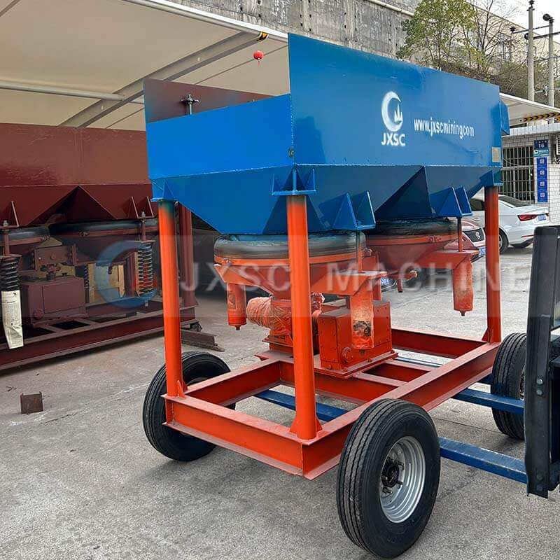 mobile jig concentrator