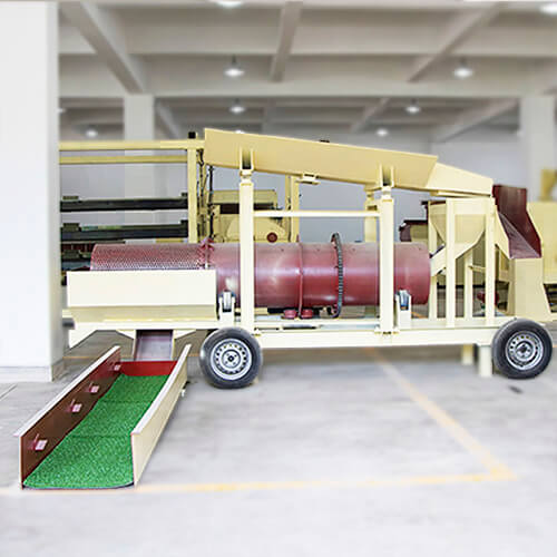 One-stop gold washing plant