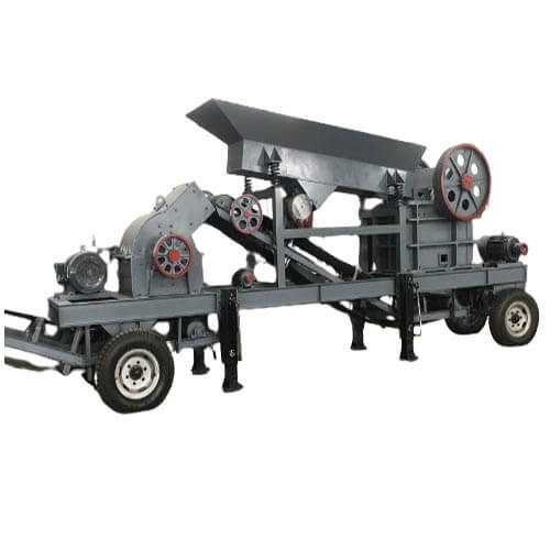 small portable hammer crusher plant