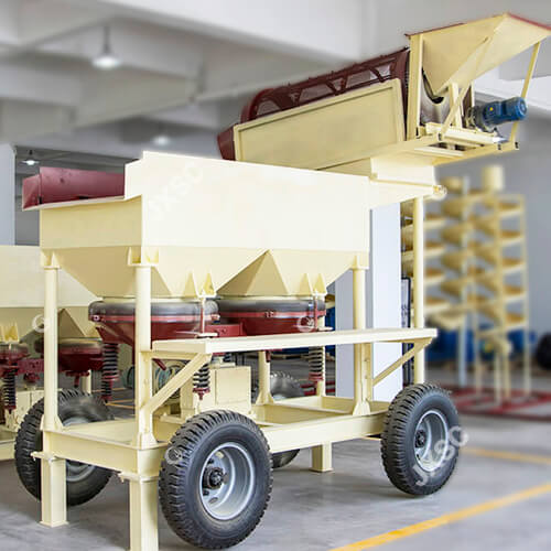 small gold & diamond wash plant