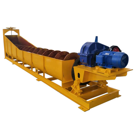 spiral sand washer