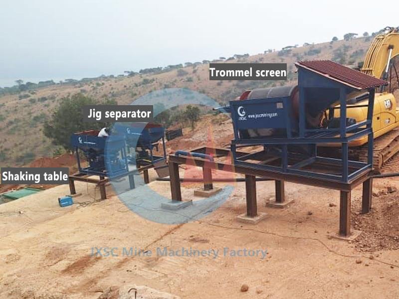 tungsten-tin ore beneficiation