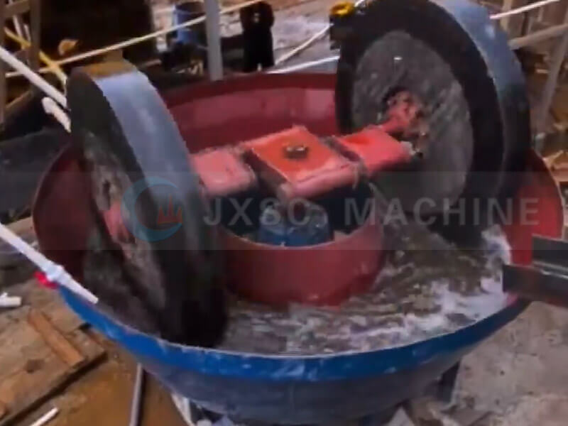 wet pan mill
