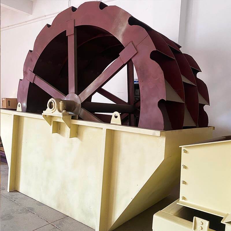 wheel sand washing machine